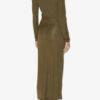 Vestido largo drapeado de jersey Jelina Vestido largo drapeado de jersey Jelina