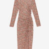 Vestido largo drapeado de jersey Jelina Vestido largo drapeado de jersey Jelina