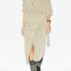 Vestido largo drapeado de jersey Sandrina