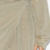 Vestido largo drapeado de jersey Sandrina