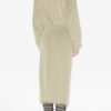 Vestido largo drapeado de jersey Sandrina