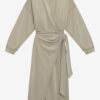 Vestido largo drapeado de jersey Sandrina