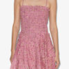 Vestido ligero de algodón estampado con fruncidos Anka Vestido ligero de algodón estampado con fruncidos Anka