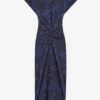 Vestido midi de seda estampado Terena Vestido midi de seda estampado Terena