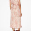 Vestido midi de terciopelo quemado Lyndsay Vestido midi de terciopelo quemado Lyndsay