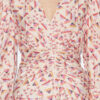 Vestido midi estampado de mezcla de seda Albini Vestido midi estampado de mezcla de seda Albini