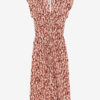 Vestido midi estampado Lyndsay