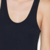 Vestido sin mangas Tramy de jersey acanalado Vestido sin mangas Tramy de jersey acanalado