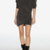 Vestido sudadera drapeado Pipper Vestido sudadera drapeado Pipper