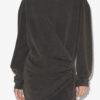 Vestido sudadera drapeado Pipper Vestido sudadera drapeado Pipper