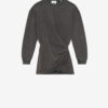 Vestido sudadera drapeado Pipper Vestido sudadera drapeado Pipper