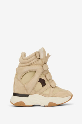 Zapatillas altas con cuña de ante Balskee