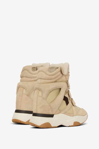 Zapatillas altas con cuña de ante Balskee