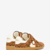 Zapatillas bajas Beth de ante estampado y piel de becerro Zapatillas bajas Beth de ante estampado y piel de becerro
