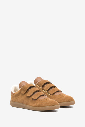 Zapatillas bajas Beth de ante y piel