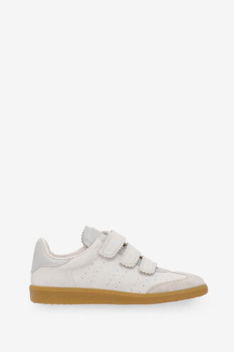 Zapatillas bajas Beth de ante y piel de becerro