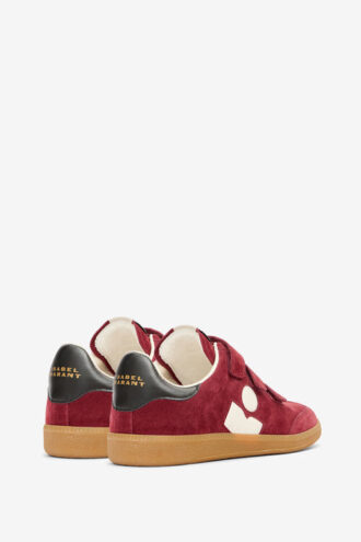 Zapatillas bajas Beth de ante y piel de becerro