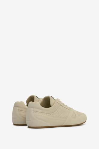 Zapatillas bajas de ante y piel de becerro Sennyh