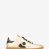Zapatillas bajas Kaycee de piel metalizada
