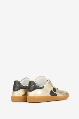 Zapatillas bajas Kaycee de piel metalizada