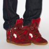 Zapatillas con cuña de ante Bekett Zapatillas con cuña de ante Bekett