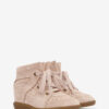 Zapatillas con cuña de ante perforado Bobby Zapatillas con cuña de ante perforado Bobby