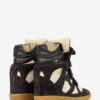 Zapatillas con cuña de ante y piel de becerro Bekett Zapatillas con cuña de ante y piel de becerro Bekett