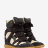 Zapatillas con cuña de ante y piel de becerro Bekett Zapatillas con cuña de ante y piel de becerro Bekett
