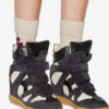 Zapatillas con cuña de ante y piel de becerro Bekett Zapatillas con cuña de ante y piel de becerro Bekett