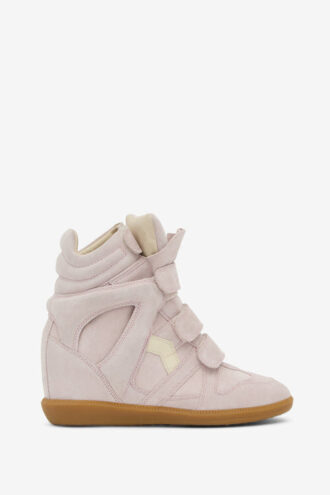 Zapatillas con cuña de cuero Bekett