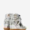 Zapatillas con cuña de cuero Bekett