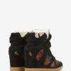 Zapatillas con cuña de cuero Bekett Zapatillas con cuña de cuero Bekett