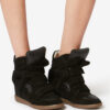 Zapatillas con cuña de cuero Bekett Zapatillas con cuña de cuero Bekett