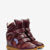 Zapatillas con cuña de cuero Bekett Zapatillas con cuña de cuero Bekett