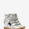 Zapatillas con cuña de cuero Bekett