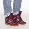 Zapatillas con cuña de cuero Bekett Zapatillas con cuña de cuero Bekett