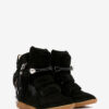 Zapatillas con cuña de cuero con tachuelas Bekett Zapatillas con cuña de cuero con tachuelas Bekett