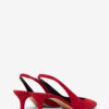 Zapatos de tacón alto con talón abierto de ante Padim