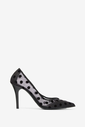 Zapatos de tulle con lunares Pristy